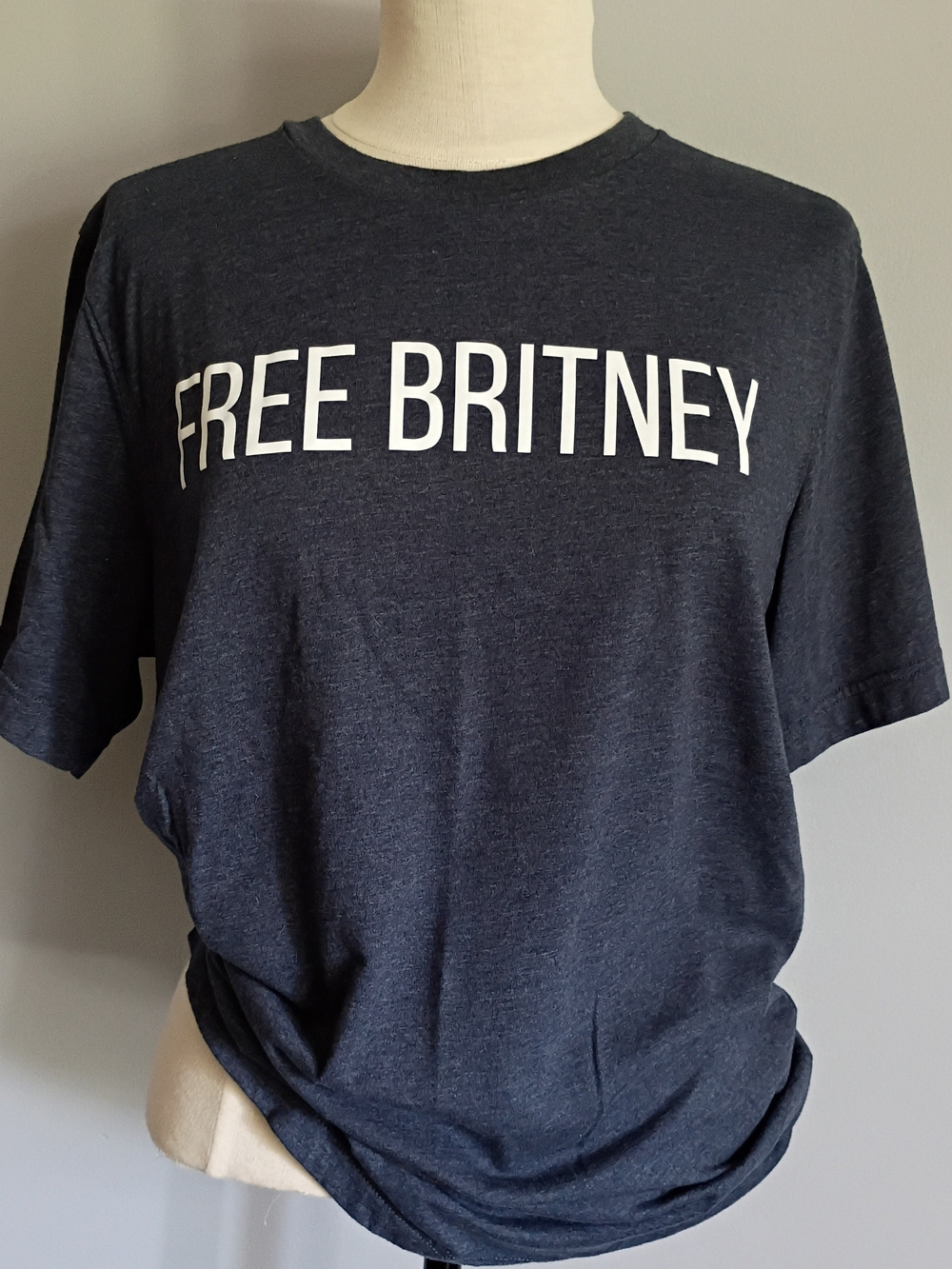 Free Britney Spears Graphic Tee Dark Heather